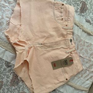 Levi’s High Waisted Shorts